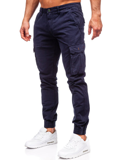 Blugi joggers cargo bleumarin army Bolf ZK7813