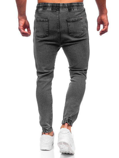 Blugi joggers negri Bolf 0026