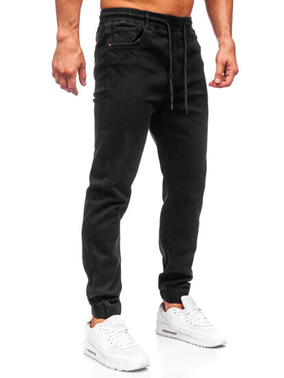 Blugi joggers  negri Bolf 8103