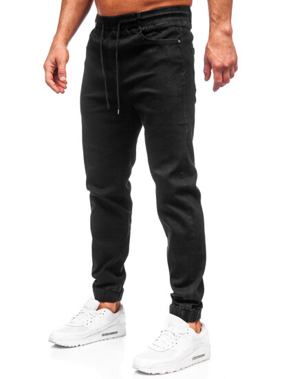 Blugi joggers  negri Bolf 8103