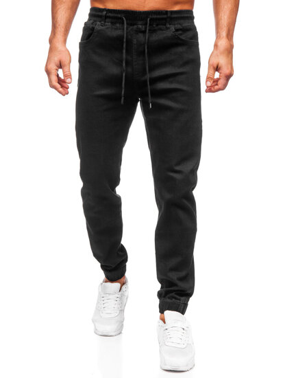 Blugi joggers  negri Bolf 8103