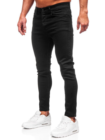 Blugi negri slim fit Bolf 6087