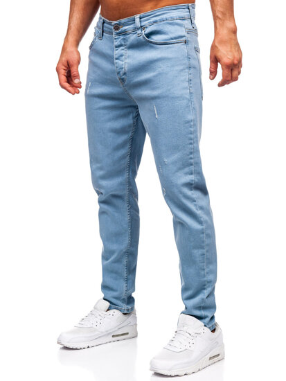 Blugi slim fit albastru Bolf 6446