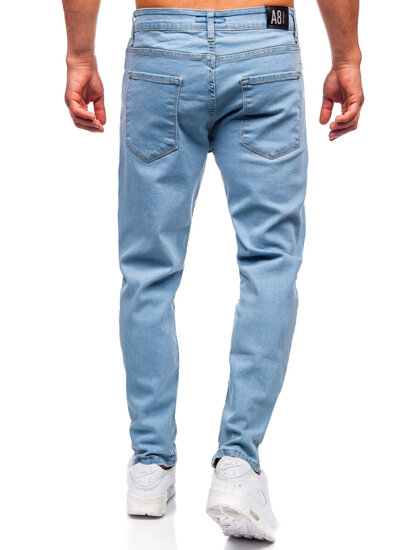 Blugi slim fit albastru Bolf 6446