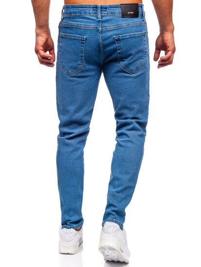 Blugi slim fit bleumarin Bolf 6455