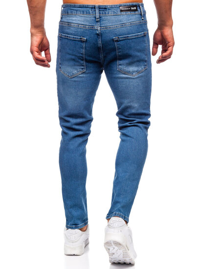 Blugi slim fit bleumarin Bolf 6469