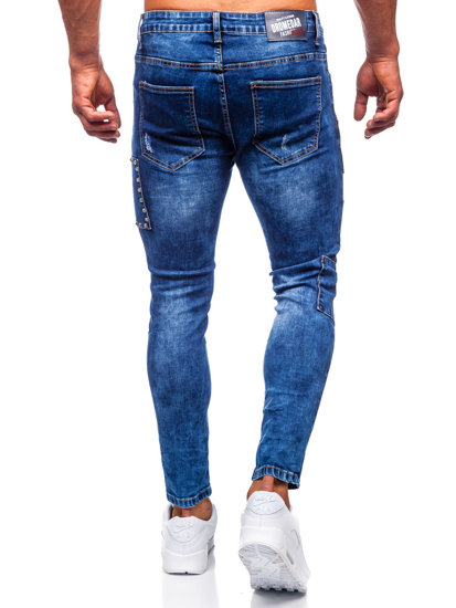 Blugi slim fit bleumarin Bolf TF249