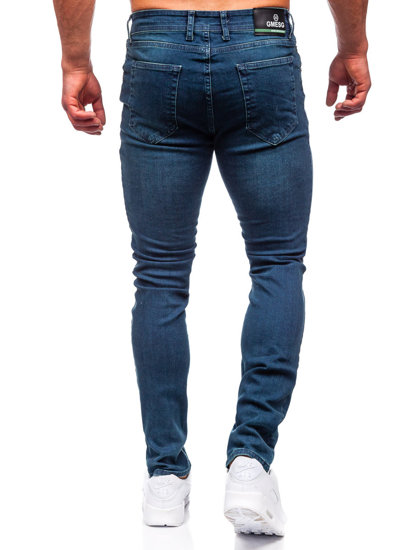 Blugi slim fit bleumarin-închis Bolf 5066-2