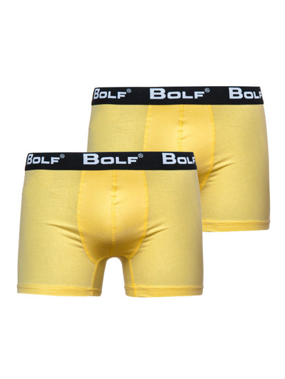 Boxeri galben Bolf 0953-2P 2 PACK