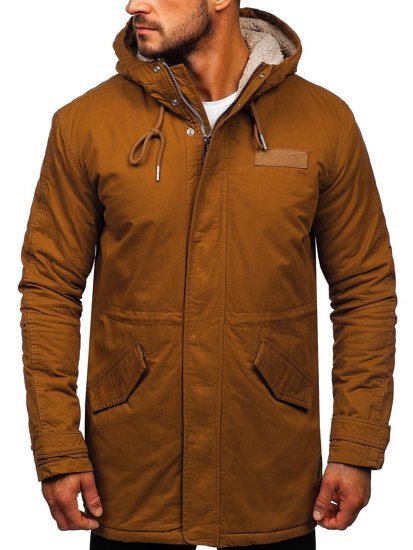 Geacă de iarnă parka camel Bolf EX838