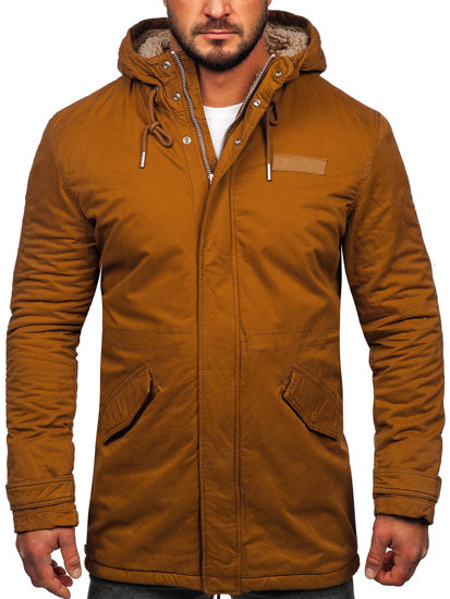 Geacă de iarnă parka camel Bolf EX838