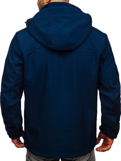 Geacă softshell bleumarin Bolf BK122