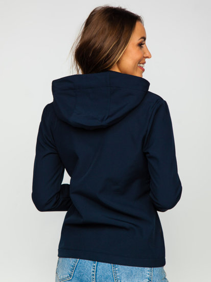 Geacă softshell bleumarin dame Bolf HD183