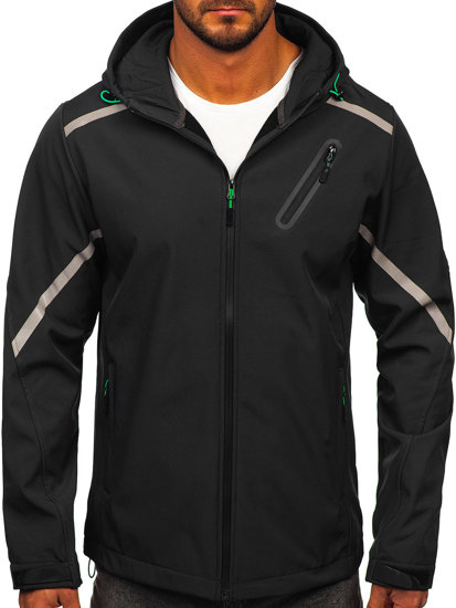 Geacă softshell grafit Bolf HSS037