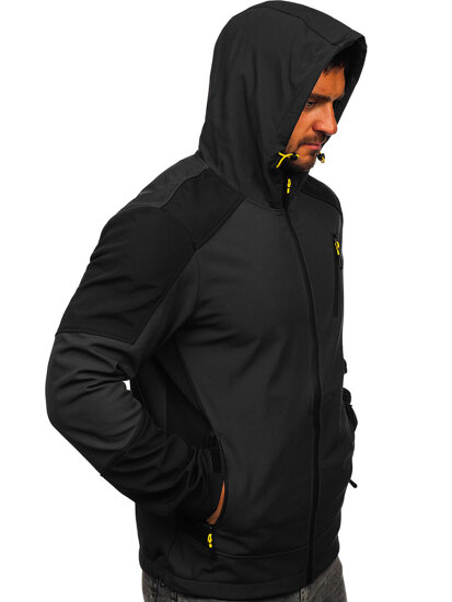 Geacă softshell grafit Bolf HSS040