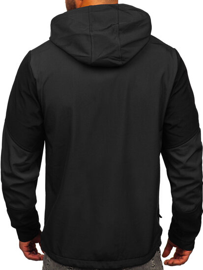 Geacă softshell grafit Bolf HSS040