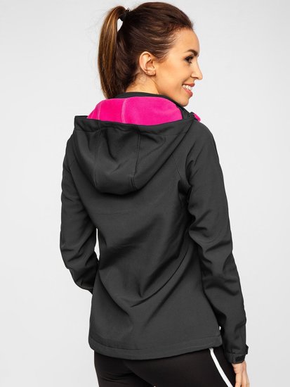 Geacă softshell grafit dame Bolf  HH027