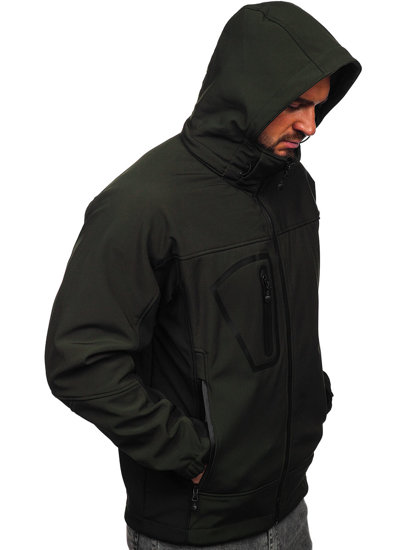 Geacă softshell kaki Bolf T019