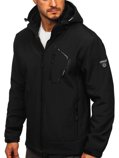 Geacă softshell negru Bolf BK124