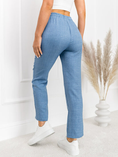 Pantaloni albastri dame Bolf W7965