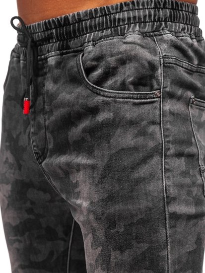 Pantaloni army joggers negri bărbați Bolf RB9486DT