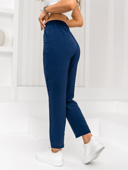 Pantaloni bleumarin dame Bolf W7920