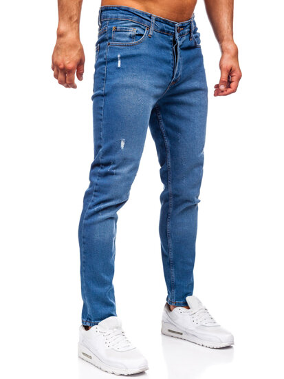 Pantaloni blumarin pentru bărbați, blugi, slim fit Bolf 6486