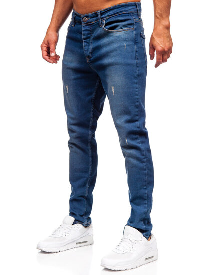 Pantaloni blumarin pentru bărbați, blugi, slim fit Bolf 6518