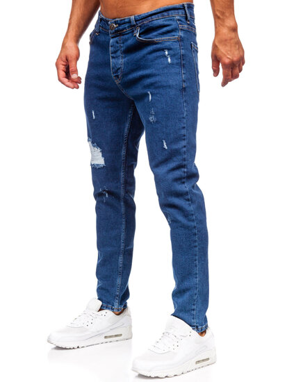 Pantaloni blumarin pentru bărbați, blugi, slim fit Bolf 6553