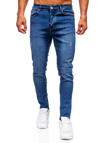 Pantaloni blumarin pentru bărbați, blugi, slim fit Bolf 6585