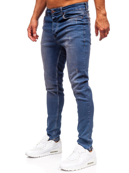 Pantaloni blumarin pentru bărbați, blugi, slim fit Bolf 6587