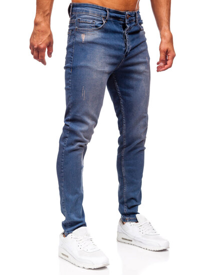 Pantaloni blumarin pentru bărbați, blugi, slim fit Bolf 6587