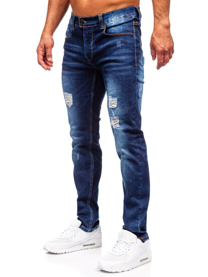 Pantaloni blumarin pentru bărbați slim fit Bolf MP0017BS