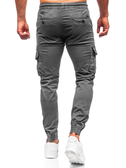 Pantaloni cargo joggers gri Bolf CT6706S0