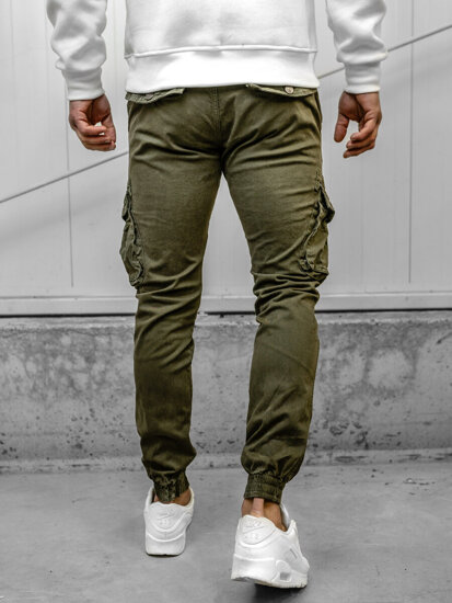 Pantaloni cargo joggers kaki Bolf JM5502A