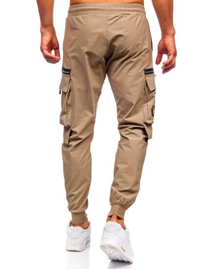 Pantaloni cargo kaki pantaloni de jogging pentru bărbați Bolf K12