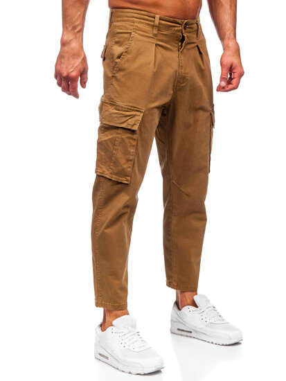 Pantaloni cargo maro Bolf 77323