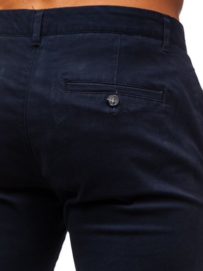 Pantaloni chinos bleumarin bărbati Bolf 1143