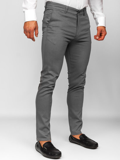 Pantaloni chinos grafit Bolf 5000-1