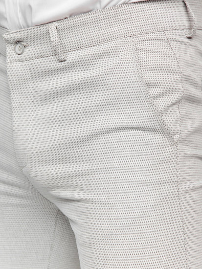 Pantaloni chinos gri Bolf 5000-1