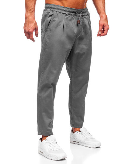 Pantaloni chinos gri Bolf 6237