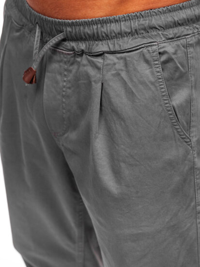 Pantaloni chinos gri Bolf 6237