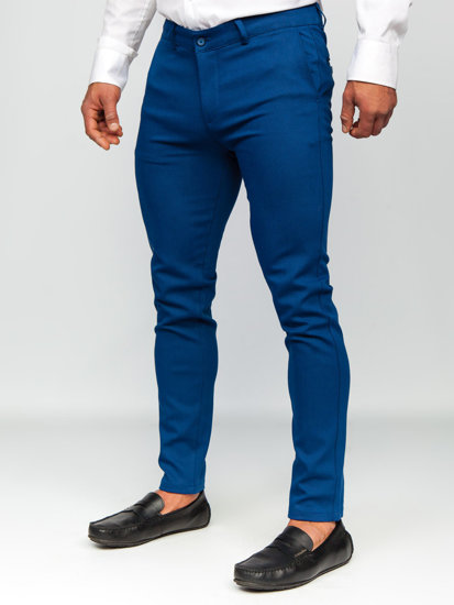 Pantaloni chinos indigo Bolf 5000-3