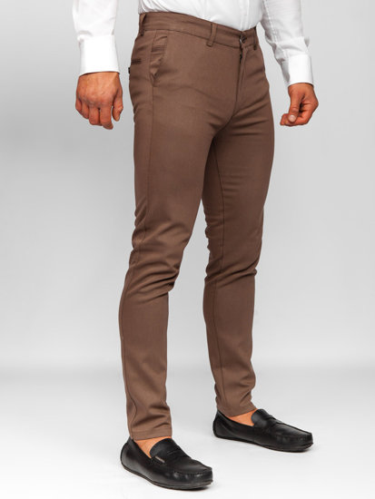 Pantaloni chinos maro Bolf 5000-3