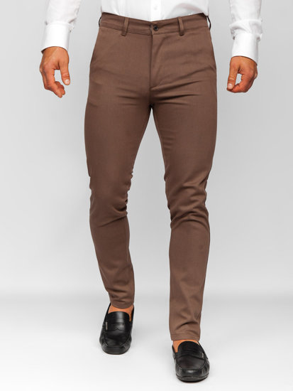 Pantaloni chinos maro Bolf 5000-3