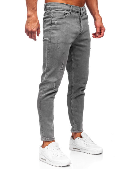 Pantaloni de blugi skinny pentru bărbați din grafit Bolf 5909