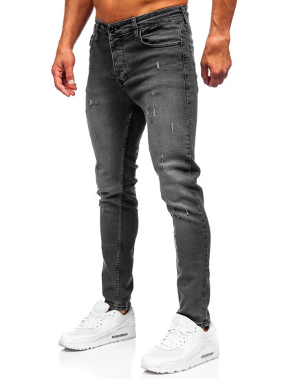 Pantaloni de blugi slim fit grafit pentru bărbați Bolf 6541