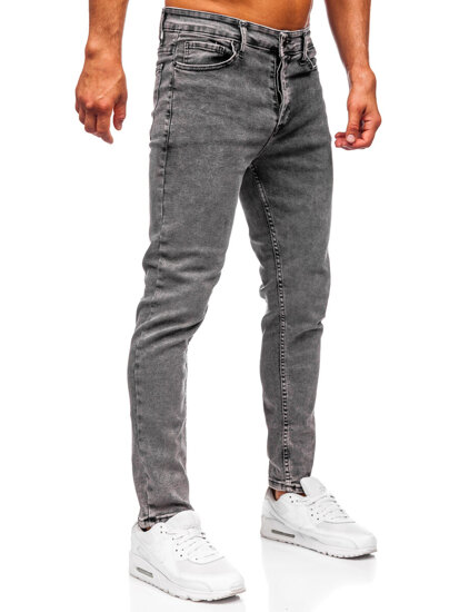 Pantaloni de blugi slim pentru bărbați din grafit Bolf 6506