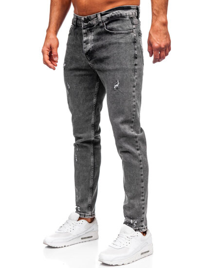 Pantaloni de blugi slim pentru bărbați din grafit Bolf 6642