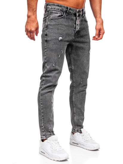 Pantaloni de blugi slim pentru bărbați din grafit Bolf 6642